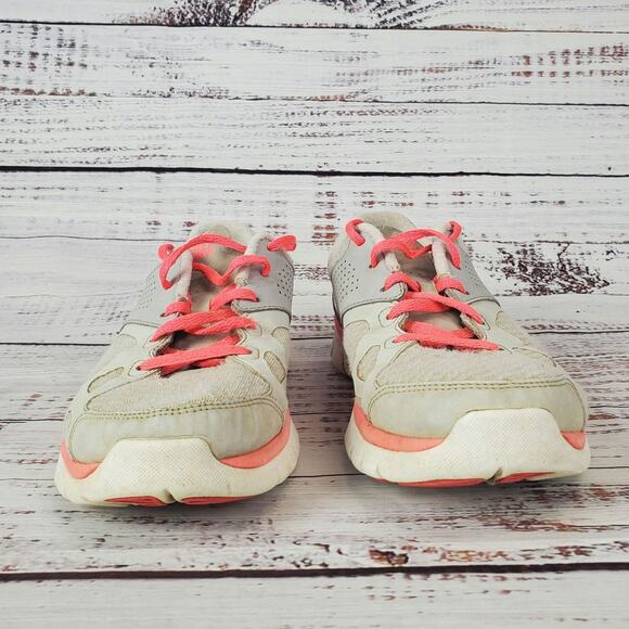 Nike Flex Gray Pink Running Shoes 512108-004 Women's Athletic Sneakers Size 7.5 - Picture 4 of 9